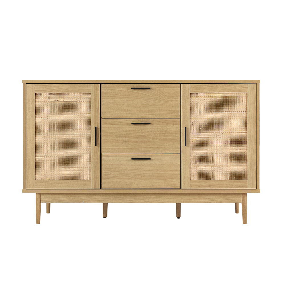 Artiss Buffet Sideboard Rattan Furniture Cabinet Storage Hallway Table Kitchen Artiss