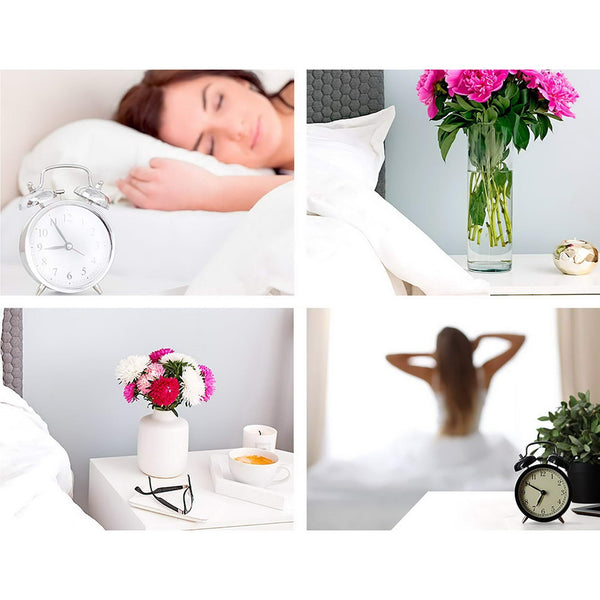 Artiss 2X Bedside Table 2 Drawers - BODEN White Artiss