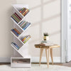 Artiss Display Shelf 7-Shelf Tree Bookshelf - White