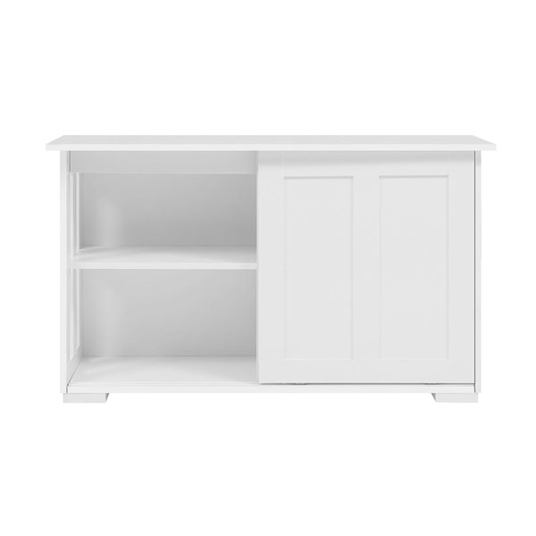 Artiss Buffet Sideboard Cabinet Storage Shelf Cupboard Hallway Table White Artiss