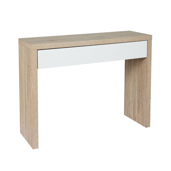 Artiss Console Table Hallway Sofa Table Entry Desk With Storage Drawer 100CM Artiss