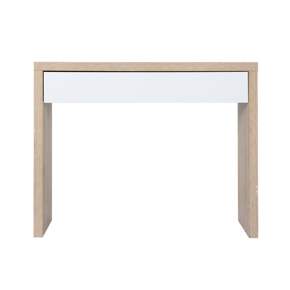 Artiss Console Table Hallway Sofa Table Entry Desk With Storage Drawer 100CM Artiss