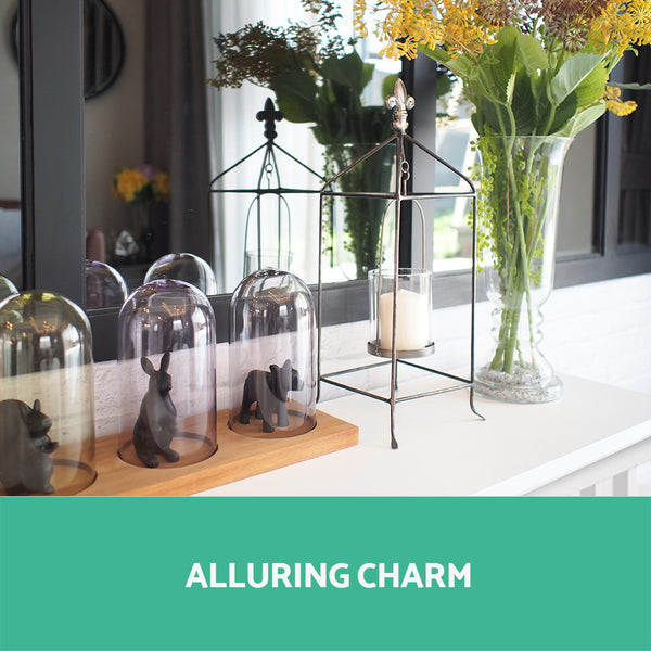 Artiss Wooden Storage Console Table - White Artiss