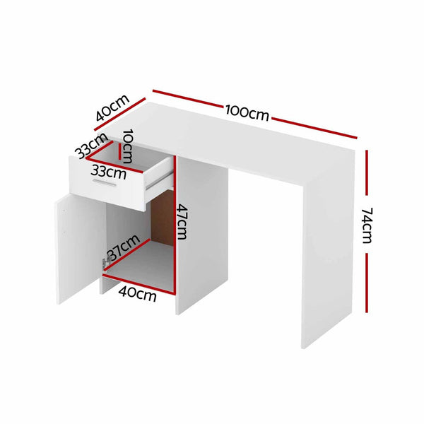 Artiss Office Storage Computer Desk Artiss