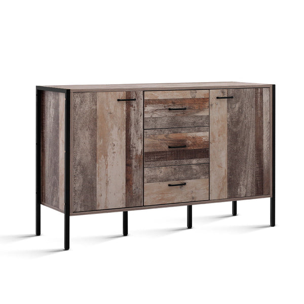Artiss Buffet Sideboard Storage Cabinet Industrial Rustic Wooden Artiss