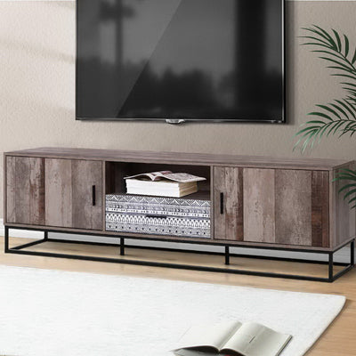 Artiss TV Cabinet Entertainment Unit Rustic 180cm
