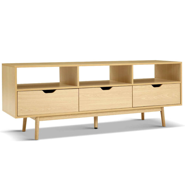 Artiss Wooden Scandinavian Entertainment Unit - Natural Artiss
