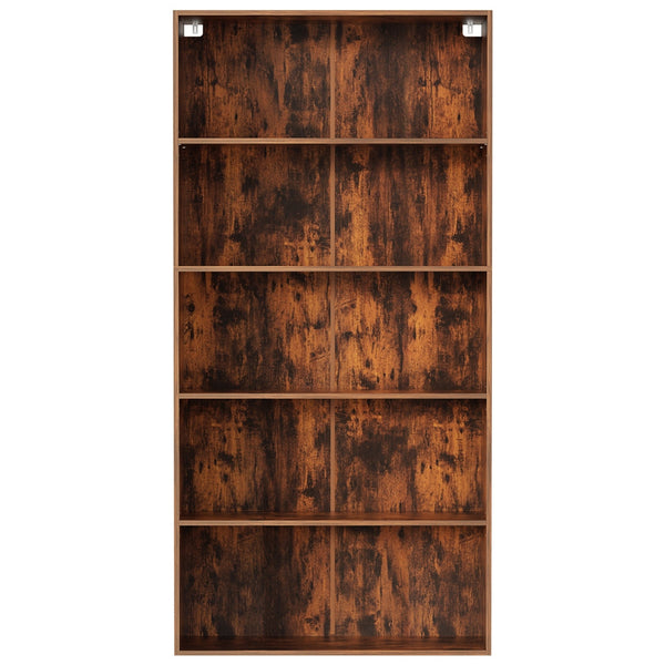 Artiss Bookshelf 5 Tiers Walnut Awezingly