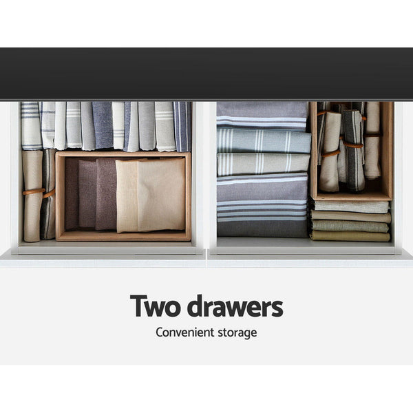 Artiss Shoe Cabinet Shoes Storage Rack High Gloss Organiser Cupboard White Artiss