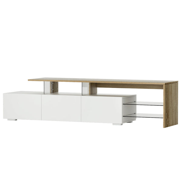 Artiss TV Cabinet Entertainment TV Unit Stand Furniture With Drawers 180cm Wood Artiss