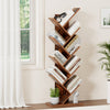 Artiss Tree Bookshelf 9 Tiers Walnut