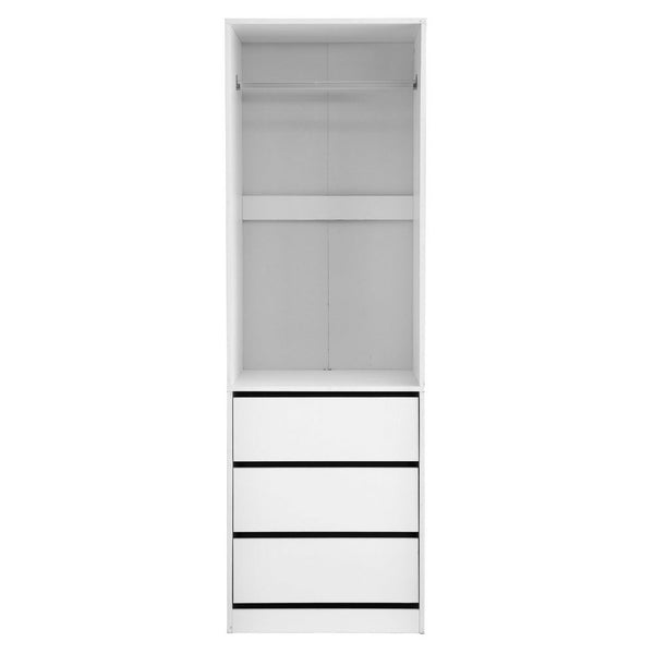 Artiss Wardrobe Clothes Closet Storage Organizer White Artiss