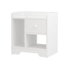 Artiss Bedside Table Drawer Nightstand Side End Table Storage Open Shelf White