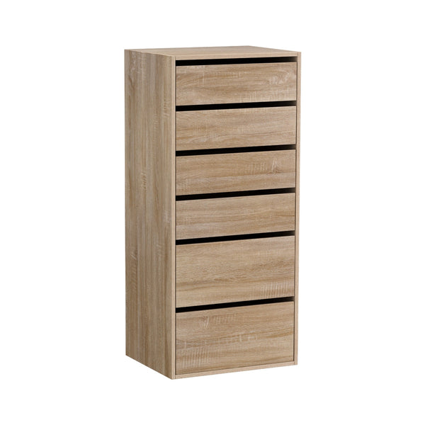 Artiss 6 Chest of Drawers Dresser Tallboy Pine Awezingly