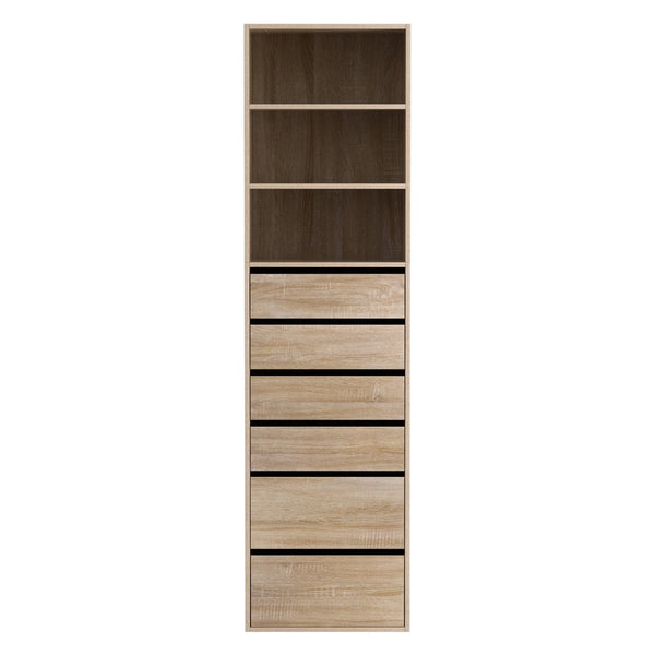 Artiss 6 Chest of Drawers Tallboy Cabinet Pine Awezingly