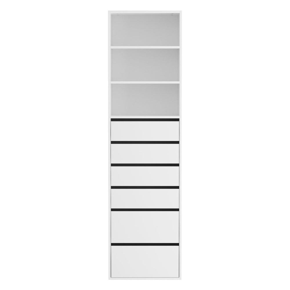 Artiss 6 Chest of Drawers Tallboy Cabinet White Artiss