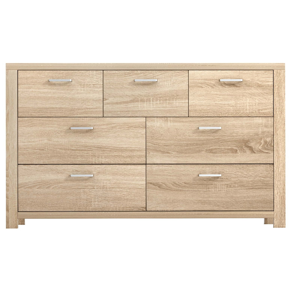 Artiss 7 Chest of Drawers - MAXI Pine Artiss
