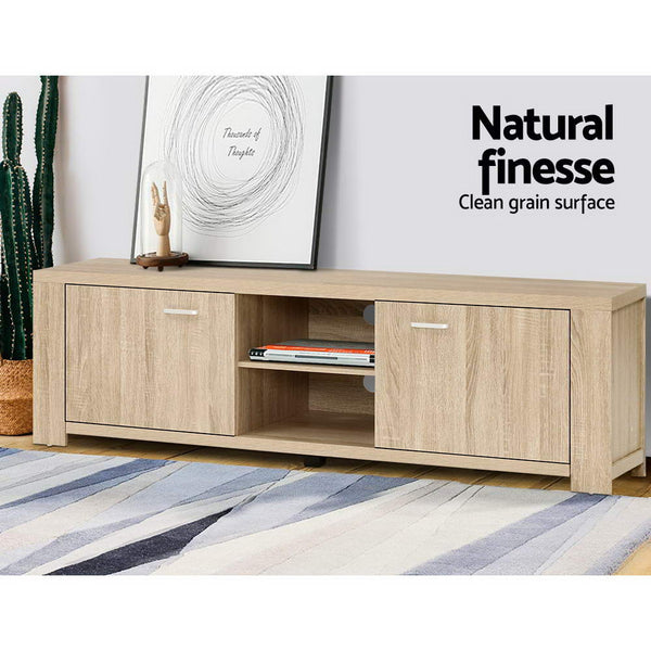Artiss TV Cabinet Entertainment Unit 160cm Pine Maxi Artiss