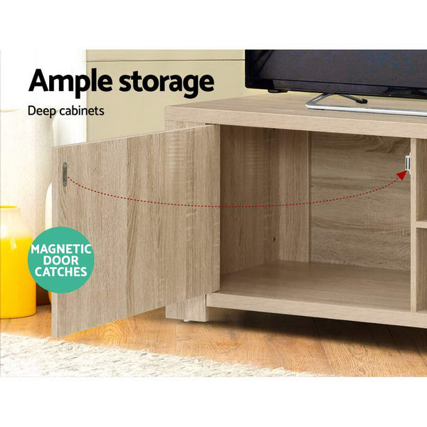 Artiss TV Cabinet Entertainment Unit 160cm Pine Maxi Artiss