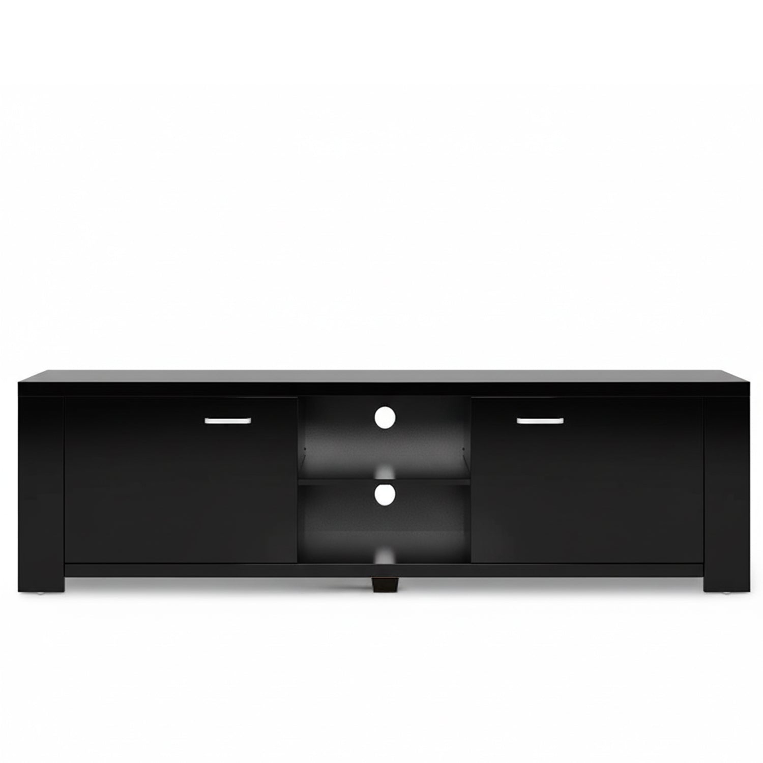 Artiss TV Cabinet Entertainment Unit 160cm Black Maxi Artiss
