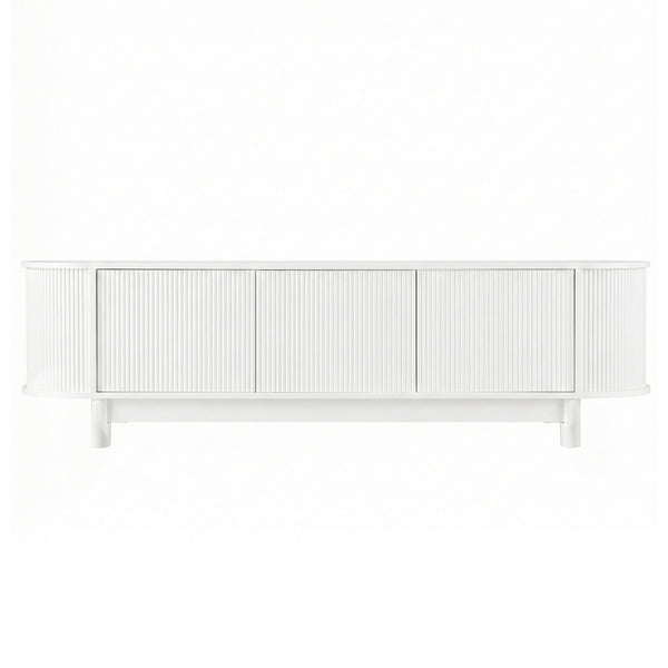 Artiss TV Unit Entertainment Unit Storage Cabinet 160cm White Awezingly