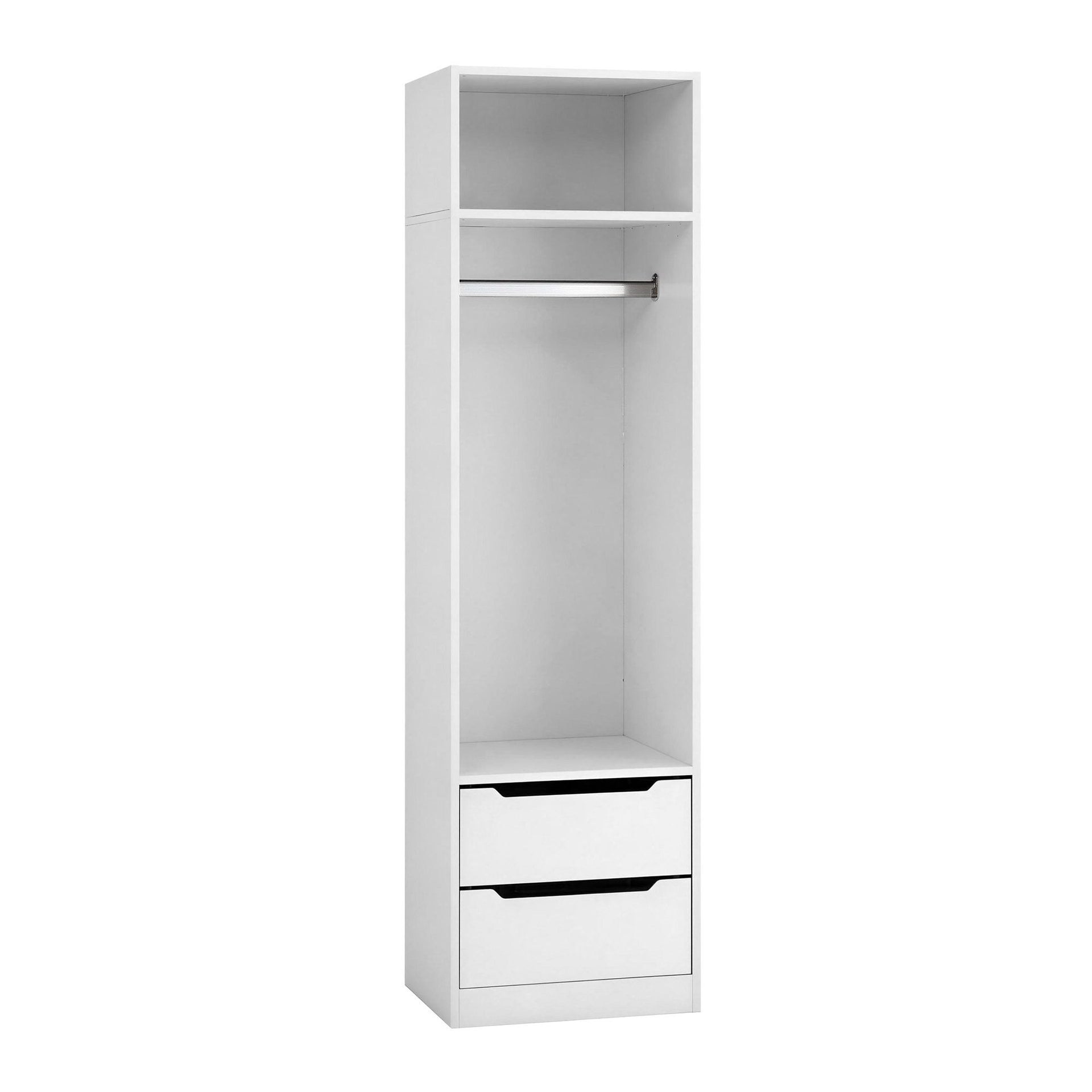 Artiss Wardrobe Clothes Closet Storage Organizer White Awezingly