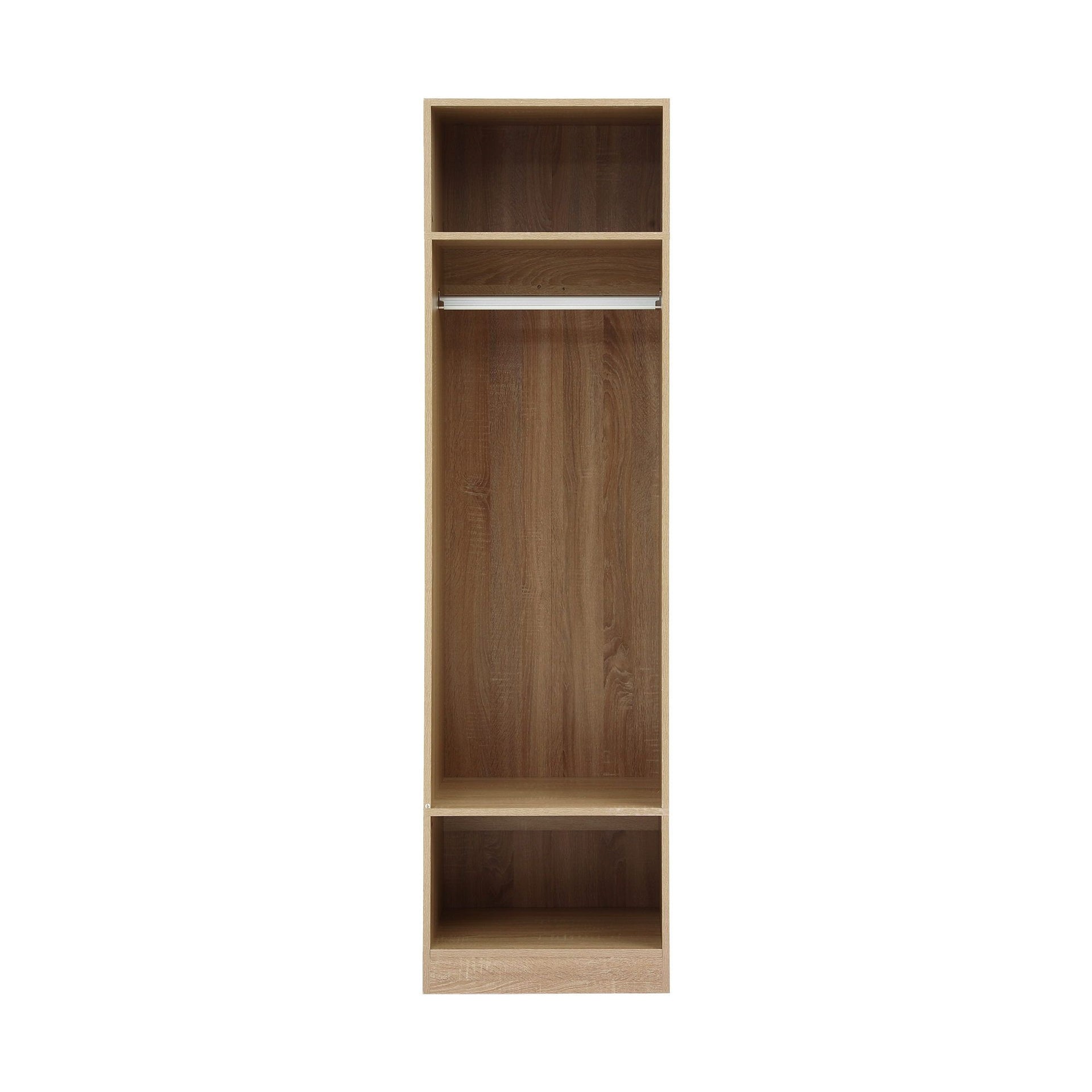 Artiss Wardrobe Clothes Closet Storage Organizer Shelf Pine Awezingly