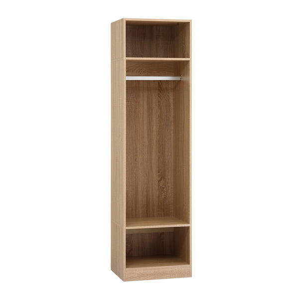 Artiss Wardrobe Clothes Closet Storage Organizer Shelf Pine Awezingly