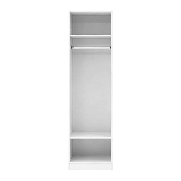Artiss 2X Wardrobe Clothes Closet Storage Organiser Shelf White Awezingly