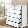 Artiss Tallboy Dresser Table 6 Chest of Drawers Cabinet Bedroom Storage White