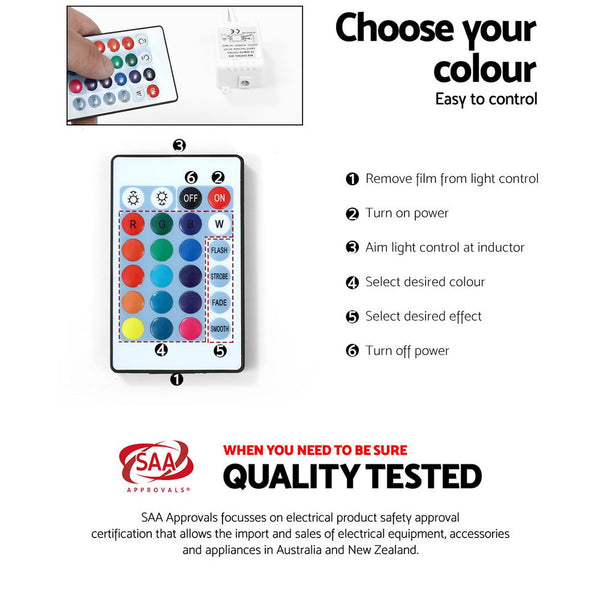 Artiss TV Cabinet Entertainment Unit Stand RGB LED Gloss Furniture 160cm Black Artiss