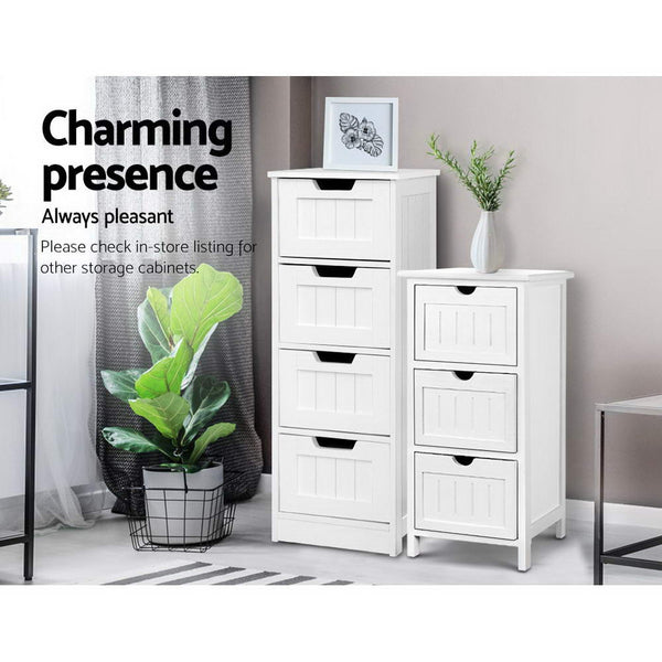 Artiss Storage Cabinet Chest of Drawers Dresser Bedside Table Bathroom Stand Artiss