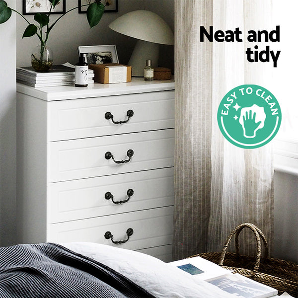 Artiss Chest of Drawers Tallboy Dresser Table Bedside Storage Cabinet Bedroom Artiss