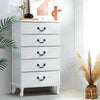 Artiss Chest of Drawers Tallboy Dresser Table Bedside Storage Cabinet Bedroom