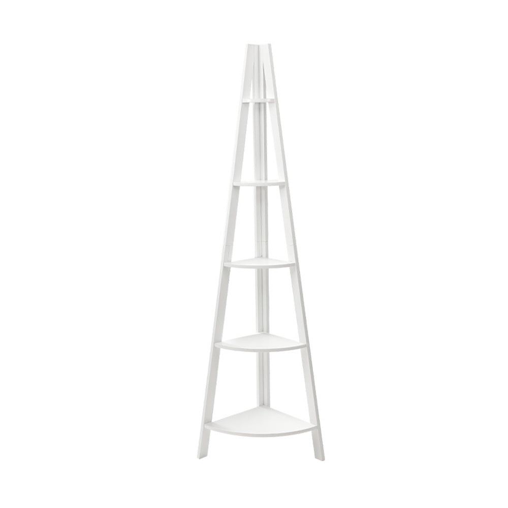 Artiss 5 Tier Corner Ladder Display Shelf Home Storage Plant Stand Bookshelf Artiss