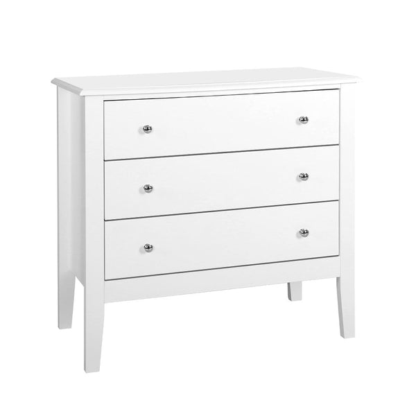 Artiss Chest of Drawers Storage Cabinet Bedside Table Dresser Tallboy White Artiss