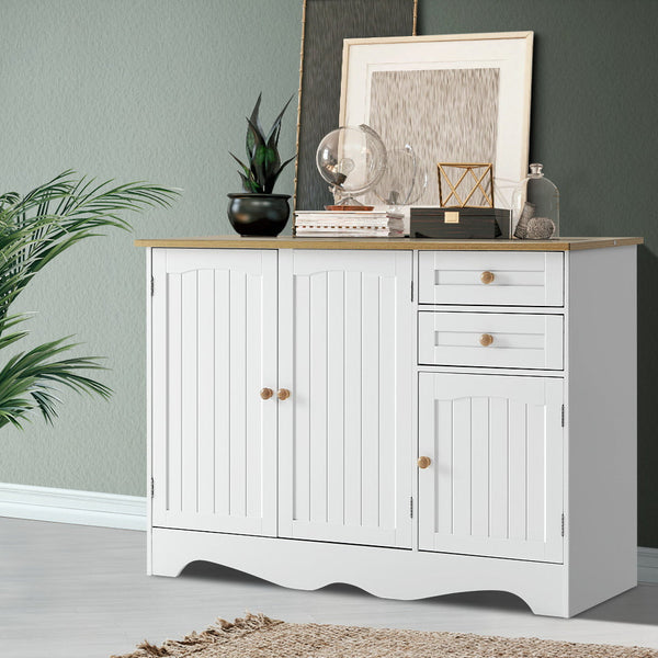 Artiss Buffet Sideboard Storage Cabinet Kitchen Cupboard Drawer Table Hallway Artiss