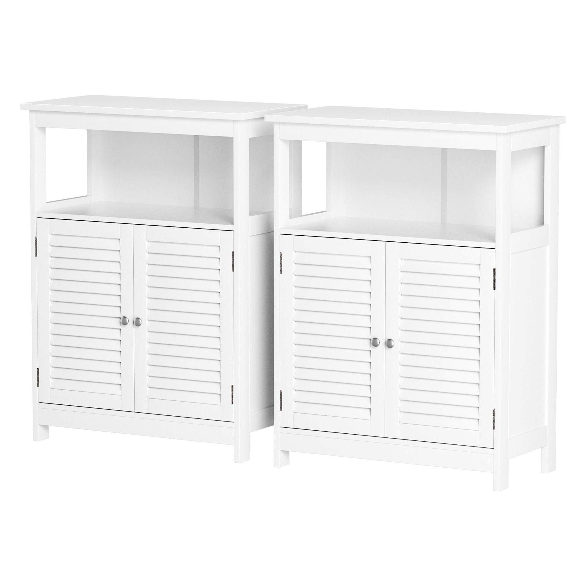 Artiss 2x Buffet Sideboard Cabinet Server Cupboard Kitchen Bathroom Storage IVOR Awezingly