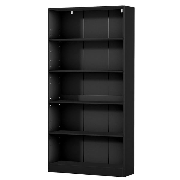 Artiss Bookshelf 5 Tiers ANTON Black Artiss