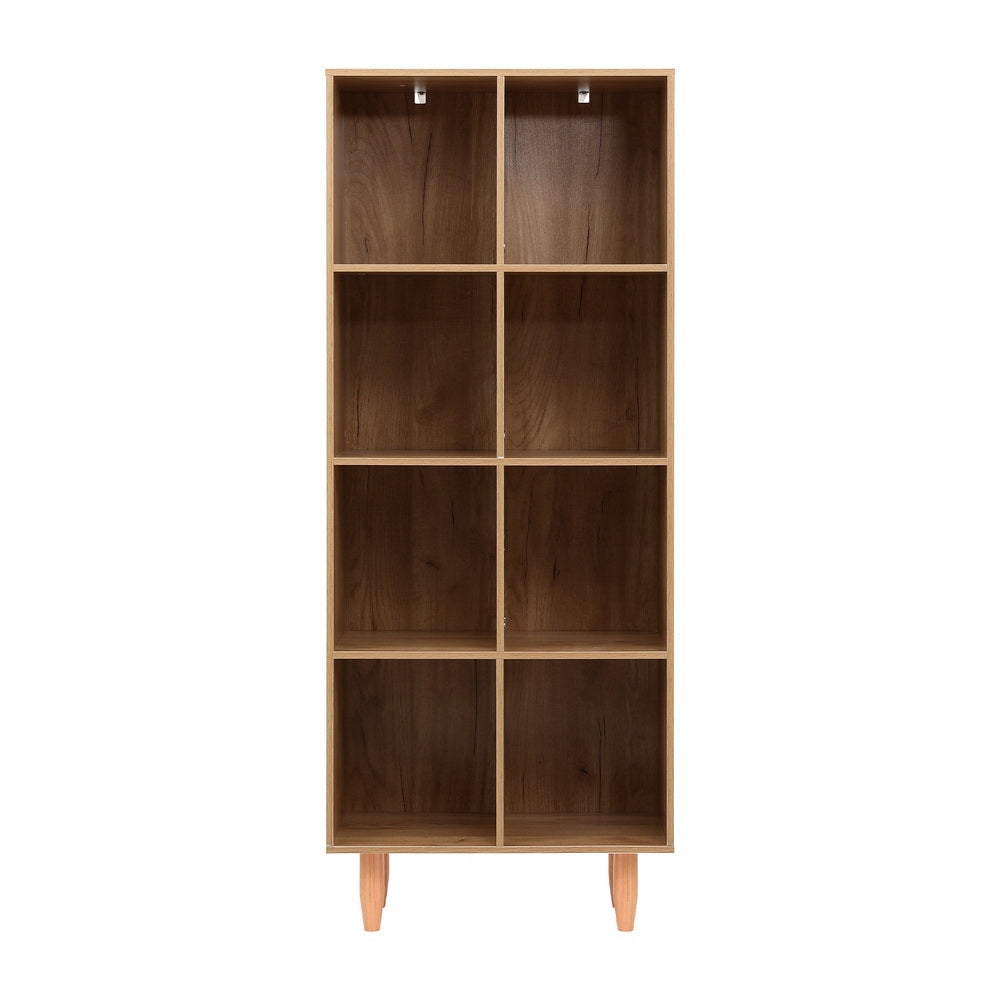 Artiss Bookshelf Bookcase 4 Tiers LEOR Walnut Artiss