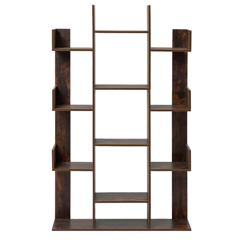 Artiss Tree-Shaped Bookshelf ROMI Walnut Artiss