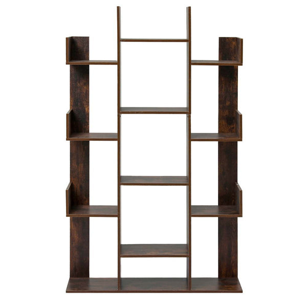 Artiss Tree-Shaped Bookshelf ROMI Walnut Artiss