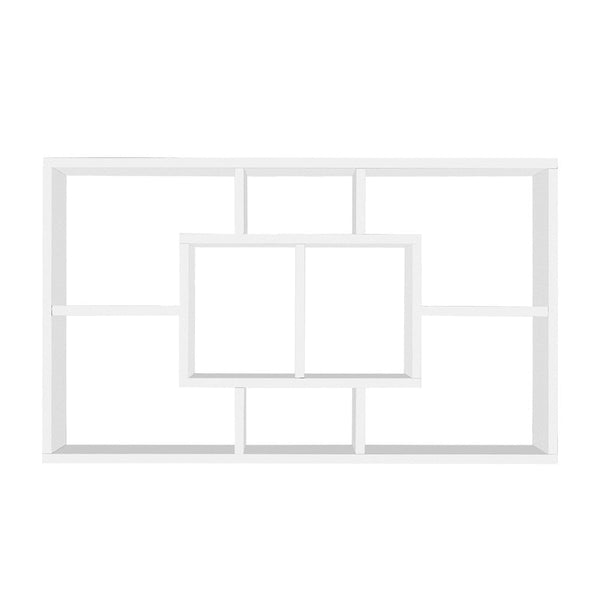 Artiss Floating Wall Shelf DIY Mount Storage Bookshelf Display Rack White Artiss