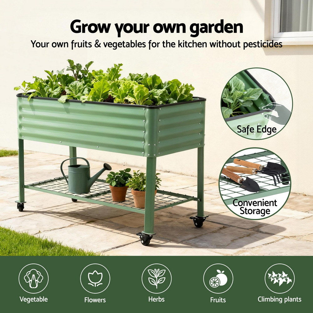 Green Fingers Elevated Raised Garden Bed Greenfingers