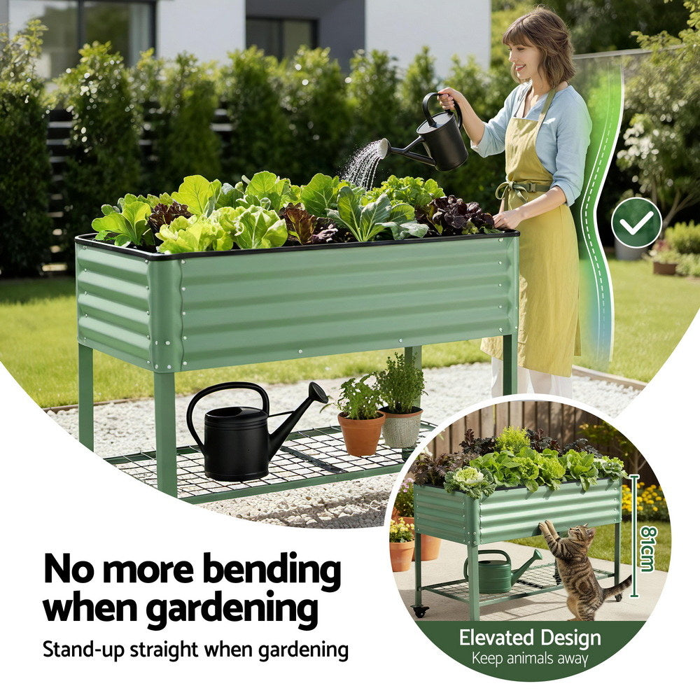 Green Fingers Elevated Raised Garden Bed Greenfingers