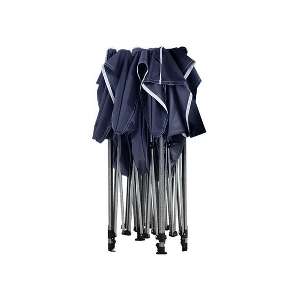 Instahut Gazebo Pop Up Marquee 3x6 Folding Tent Gazebos Camping 500D Oxford Navy Awezingly