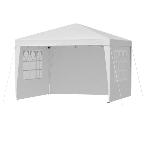 Instahut Gazebo 3x3 Pop Up Marquee Folding Tent Wedding Gazebos Camping Outdoor Canopy White Awezingly