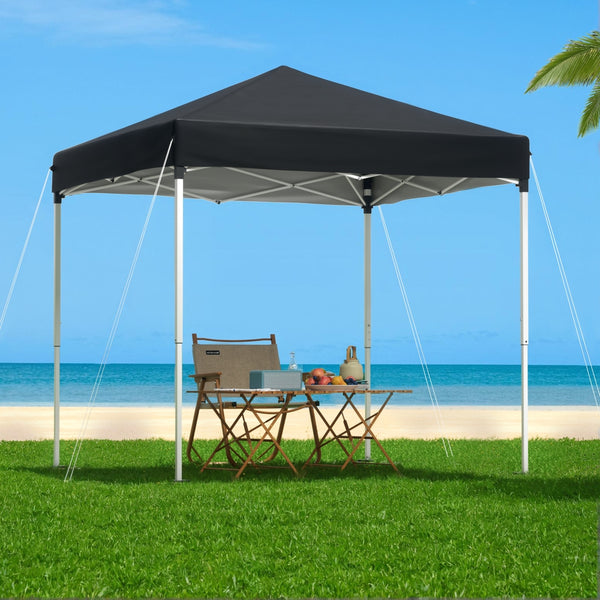Instahut Gazebo 2x2m Outdoor Patio Garden Marquee Shade Black Awezingly