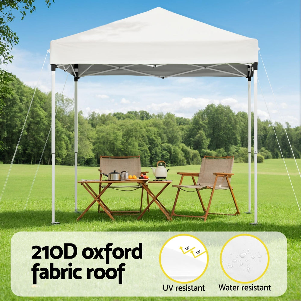 Instahut Gazebo 2x2m Outdoor Patio Garden Marquee Shade White Awezingly