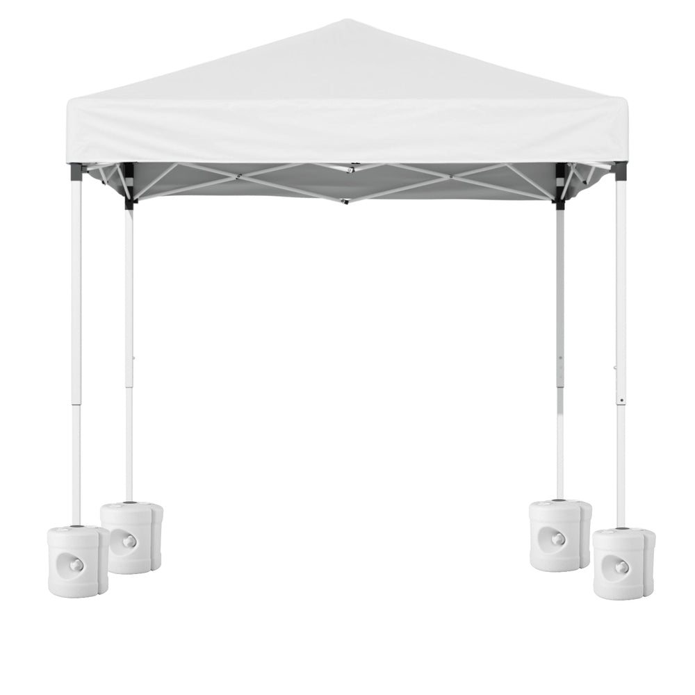 Instahut Gazebo 2x2m Outdoor Patio Garden Marquee Shade w/ Base Pods White Awezingly
